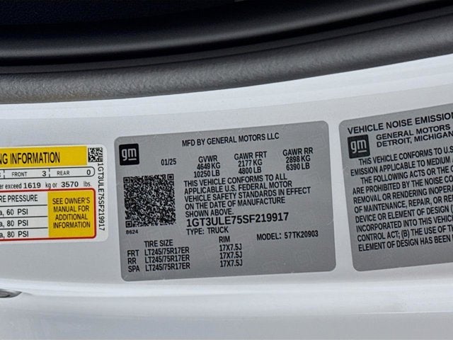 2025 GMC Sierra 2500HD Pro