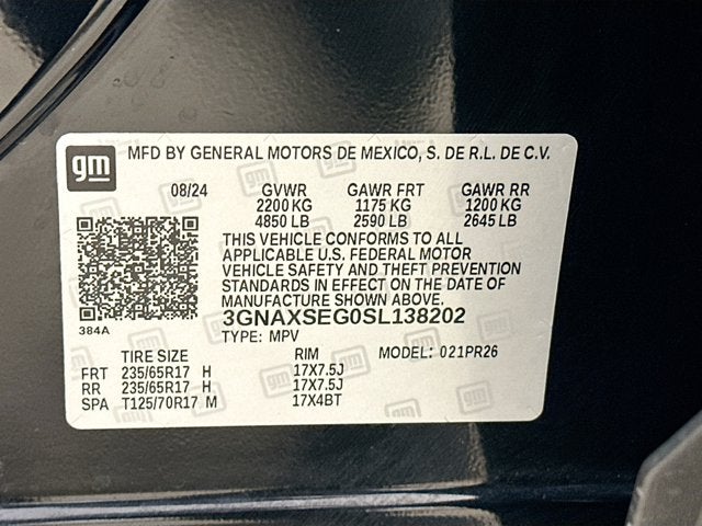 2025 Chevrolet Equinox ACTIV