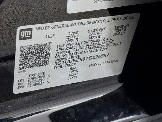 2026 GMC Sierra 1500 AT4