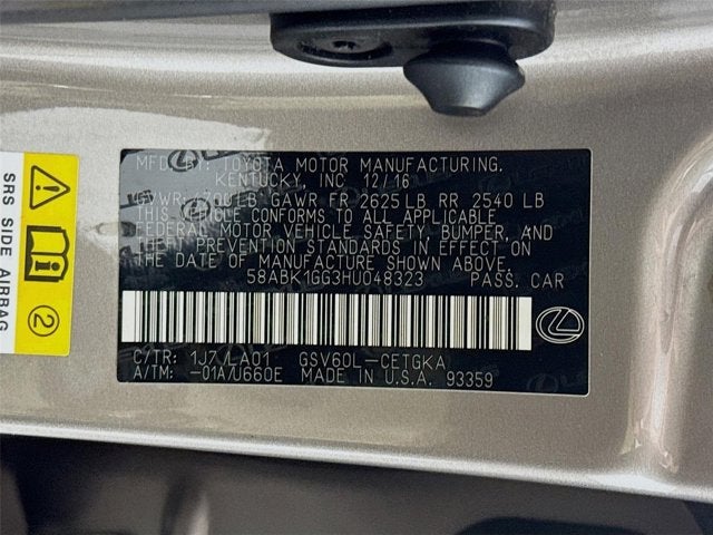 2017 Lexus ES 350