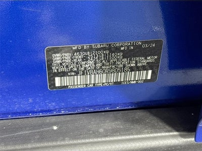 2024 Subaru WRX Premium