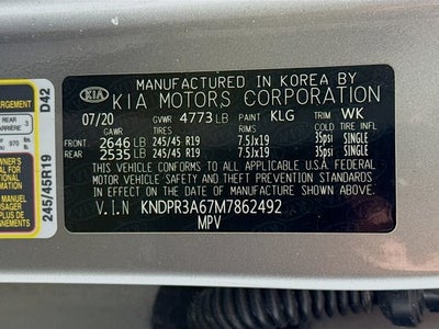 2021 Kia Sportage SX