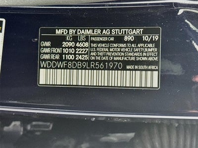 2020 Mercedes-Benz C-Class C 300