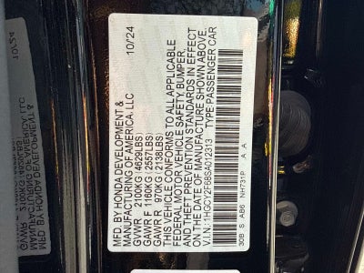 2025 Honda Accord EX-L