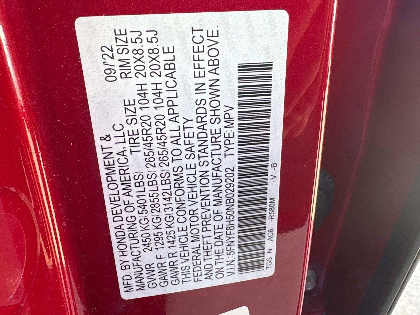 2022 Honda Passport EX-L