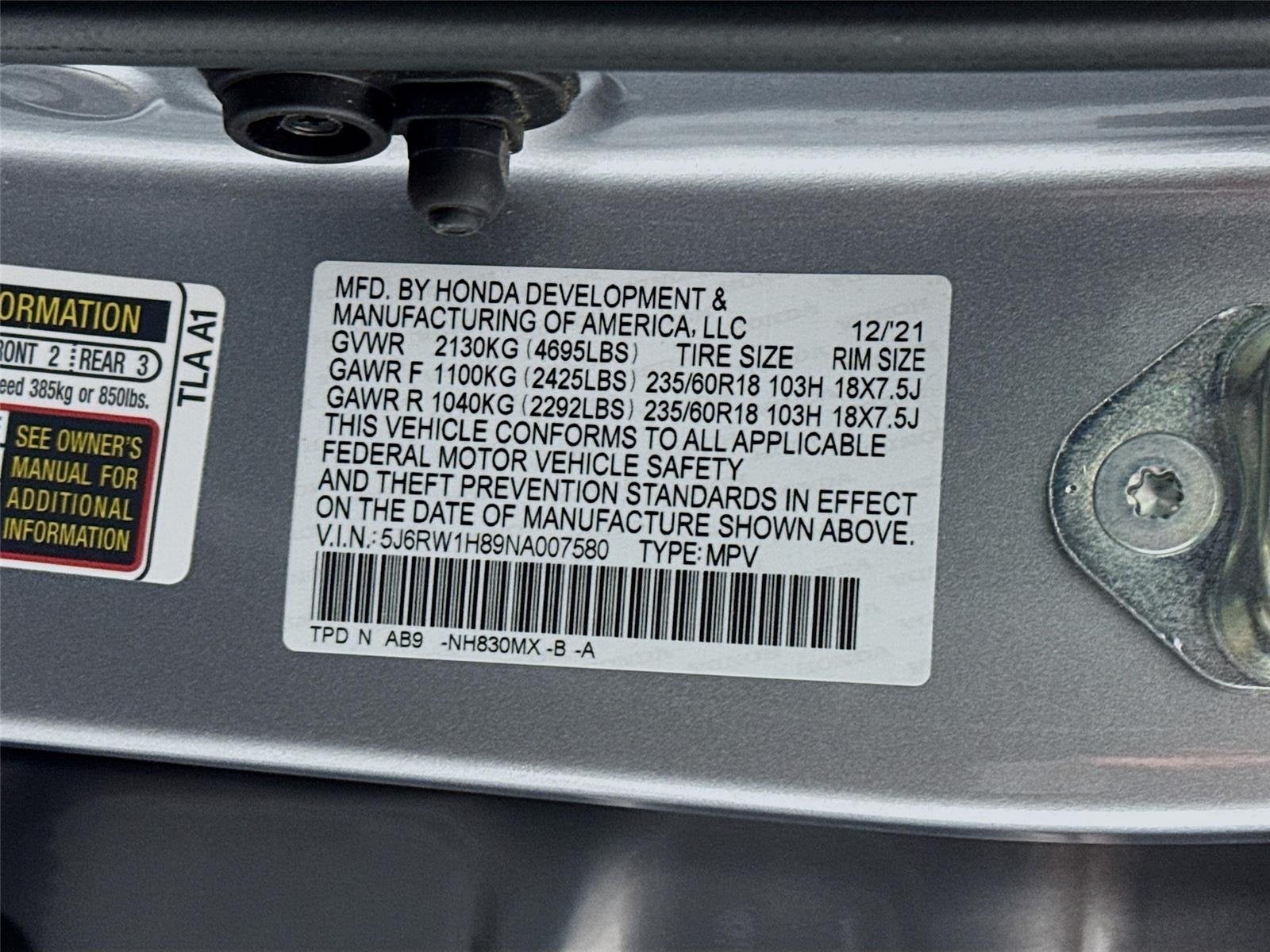2022 Honda CR-V EX-L