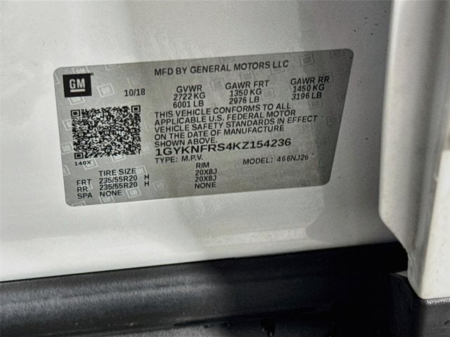 2019 Cadillac XT5 Premium Luxury