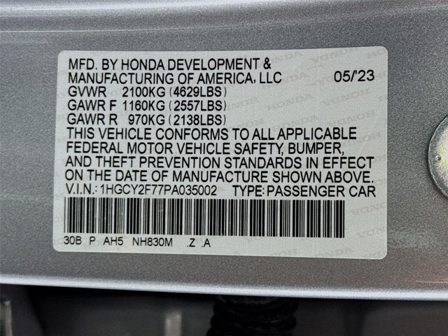 2023 Honda Accord Sport-L
