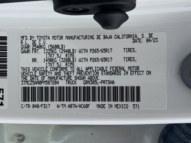 2023 Toyota Tacoma TRD Sport