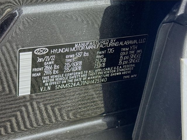 2022 Hyundai Santa Fe SEL