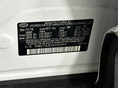 2018 Hyundai Santa Fe Sport 2.4 Base