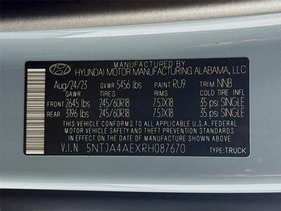 2024 Hyundai Santa Cruz SE
