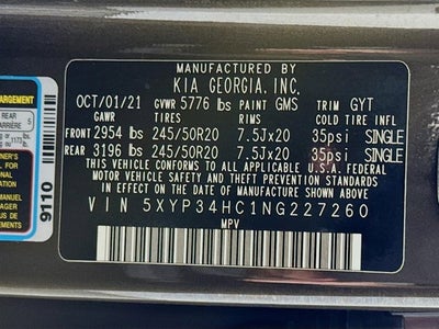 2022 Kia Telluride EX