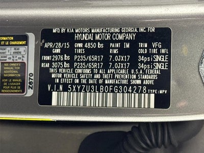 2015 Hyundai Santa Fe Sport Base
