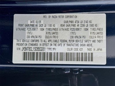 2025 Mazda Mazda CX-5 2.5 S Preferred Package