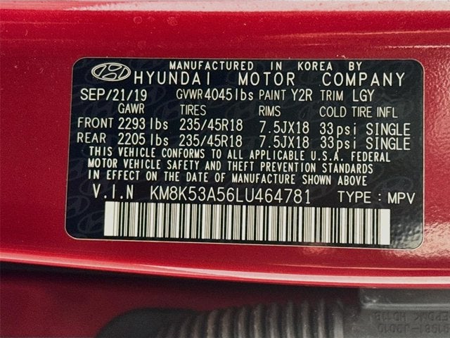 2020 Hyundai Kona Ultimate