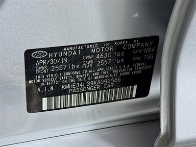 2019 Hyundai Sonata Hybrid Limited