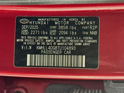 2026 Hyundai Elantra SE