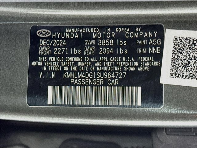2025 Hyundai Elantra SEL Sport