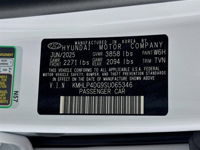 2025 Hyundai Elantra Limited