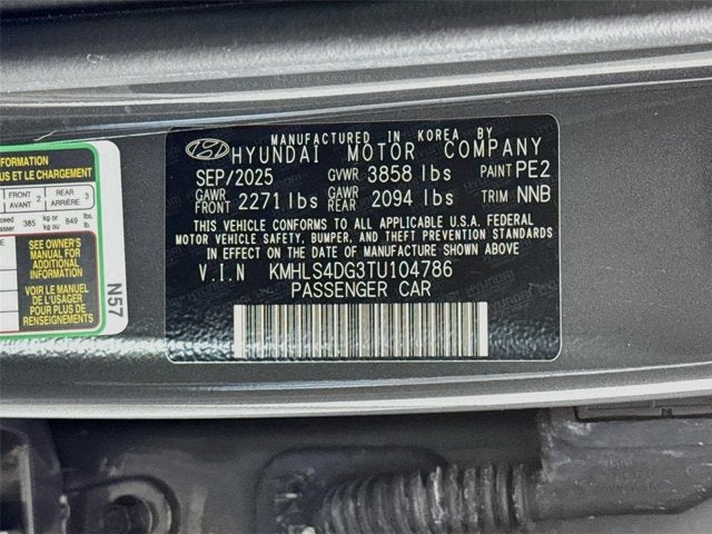 2026 Hyundai Elantra SEL Sport Premium