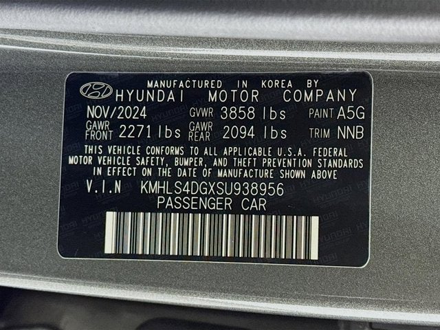 2025 Hyundai Elantra SEL Convenience