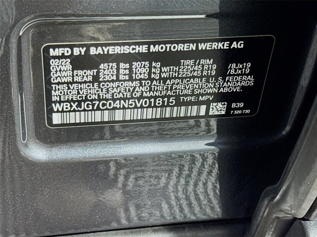 2022 BMW X1 sDrive28i