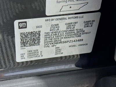 2023 Cadillac XT5 AWD Premium Luxury