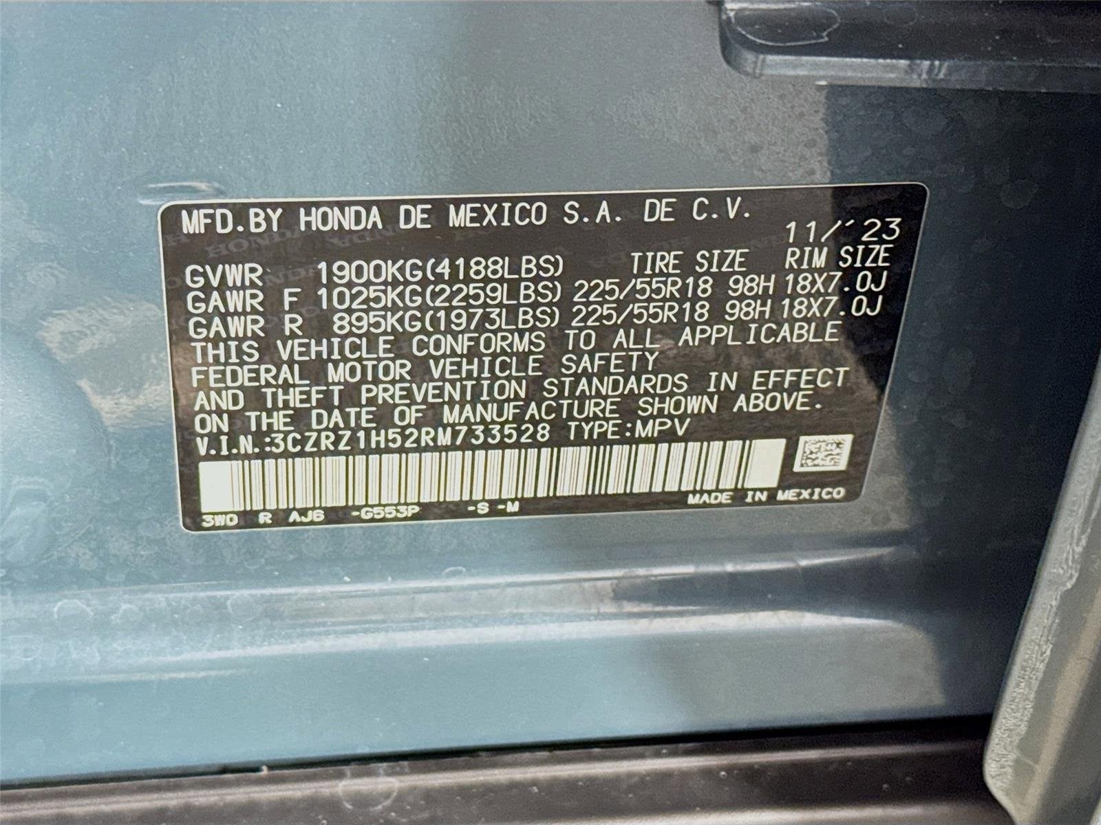 2024 Honda HR-V Sport