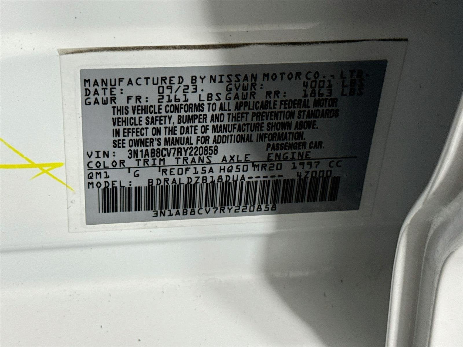 2024 Nissan Sentra SV