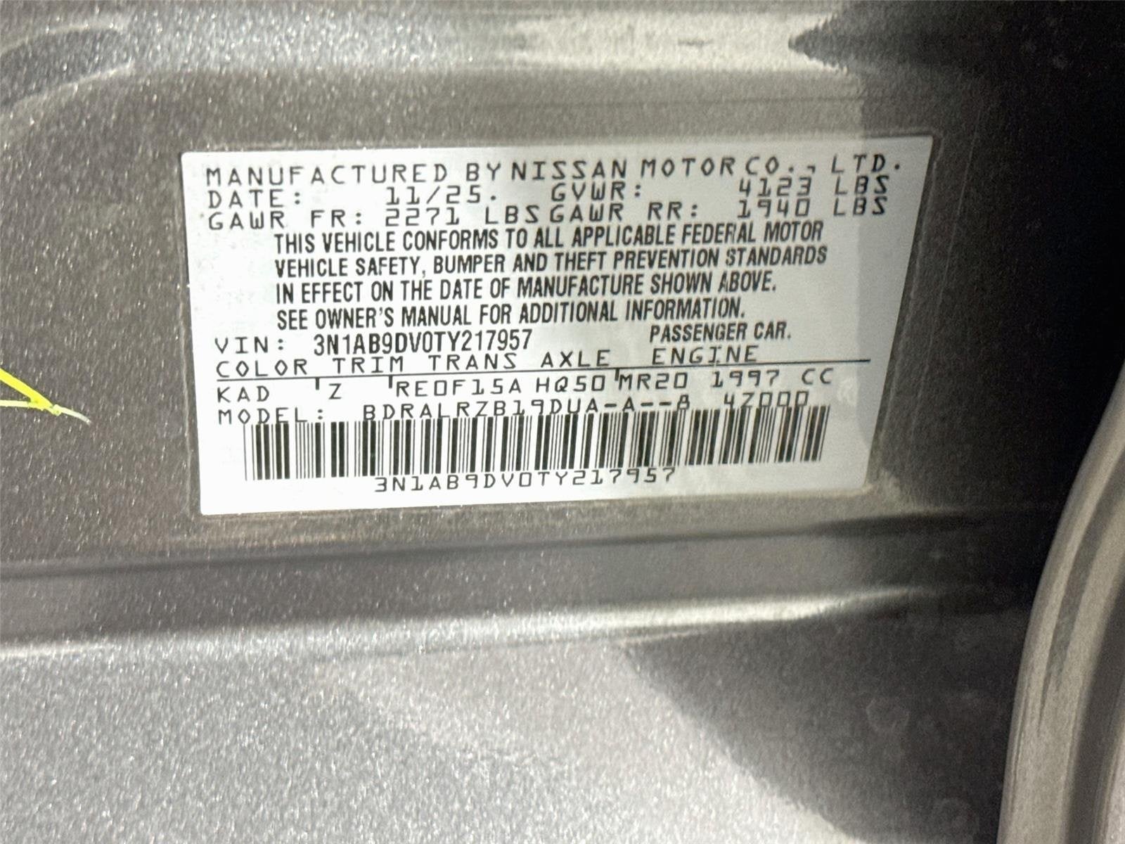 2026 Nissan Sentra SR