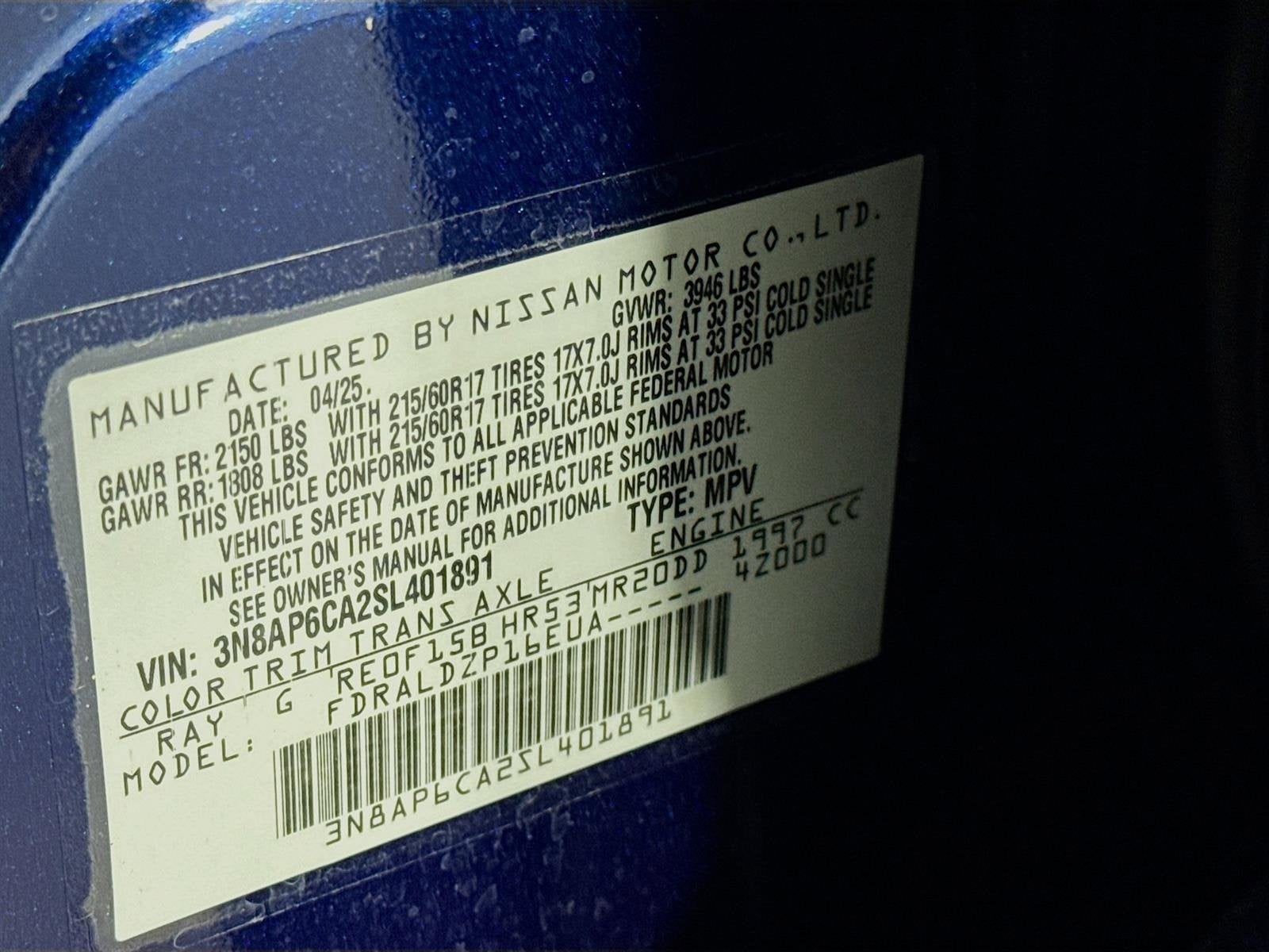 2025 Nissan Kicks SV