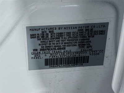 2025 Nissan Kicks SV