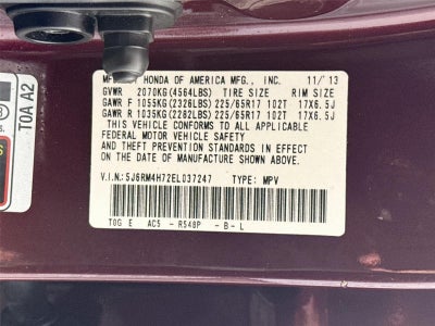 2014 Honda CR-V EX-L