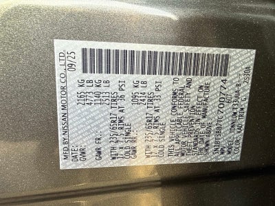 2026 Nissan Rogue SV