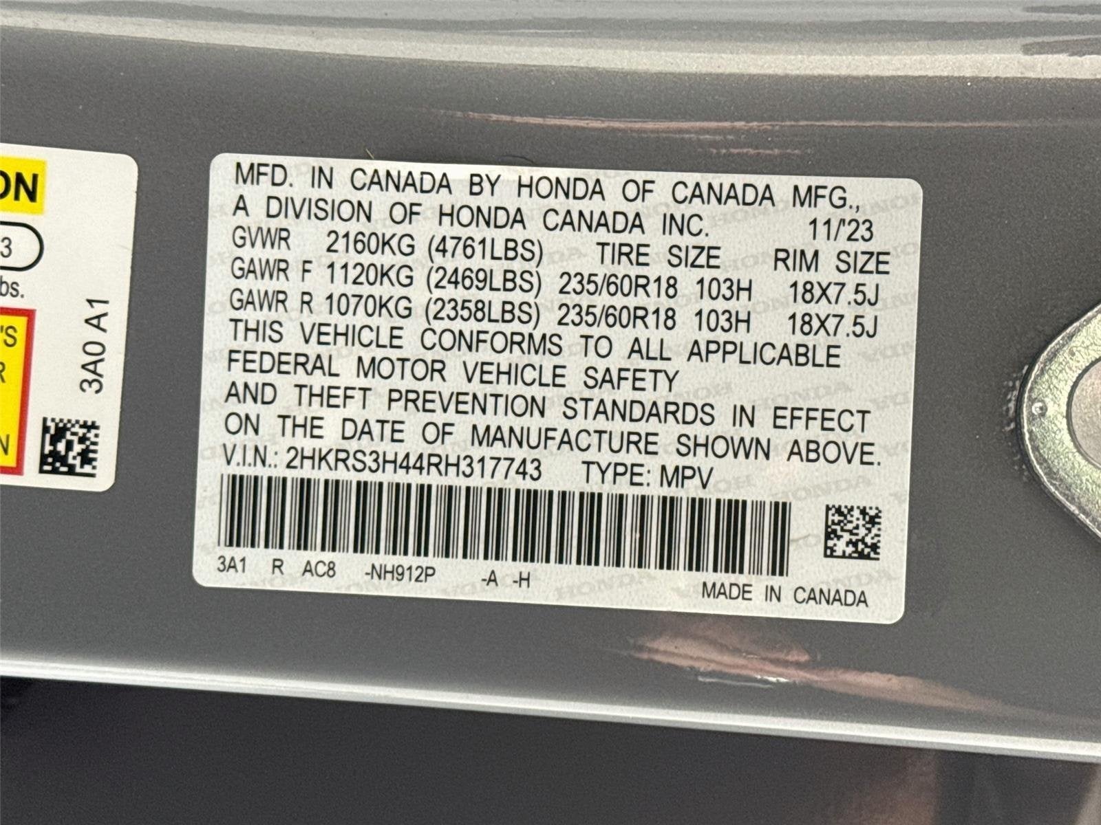 2024 Honda CR-V EX