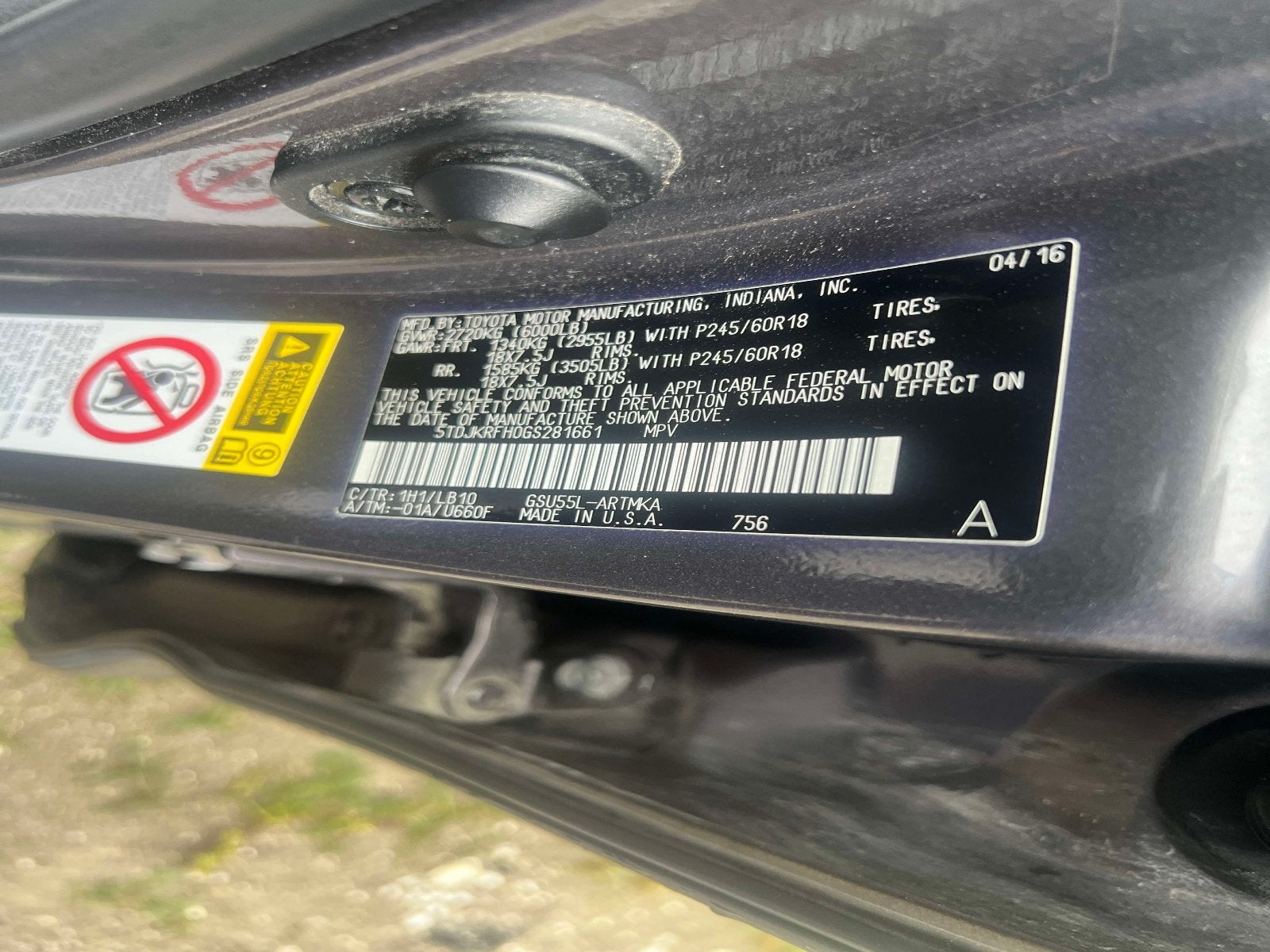 2016 Toyota Highlander XLE