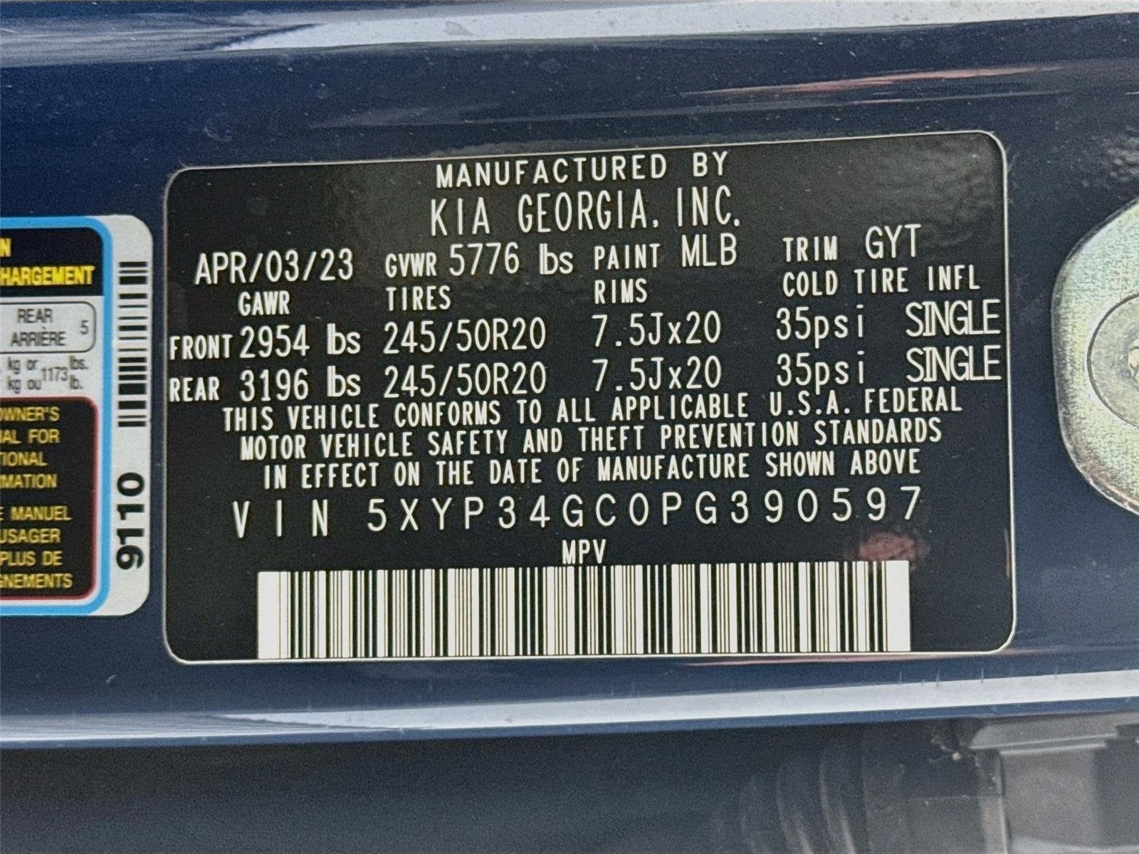 2023 Kia Telluride EX