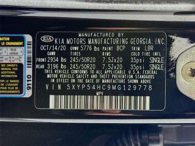 2021 Kia Telluride SX