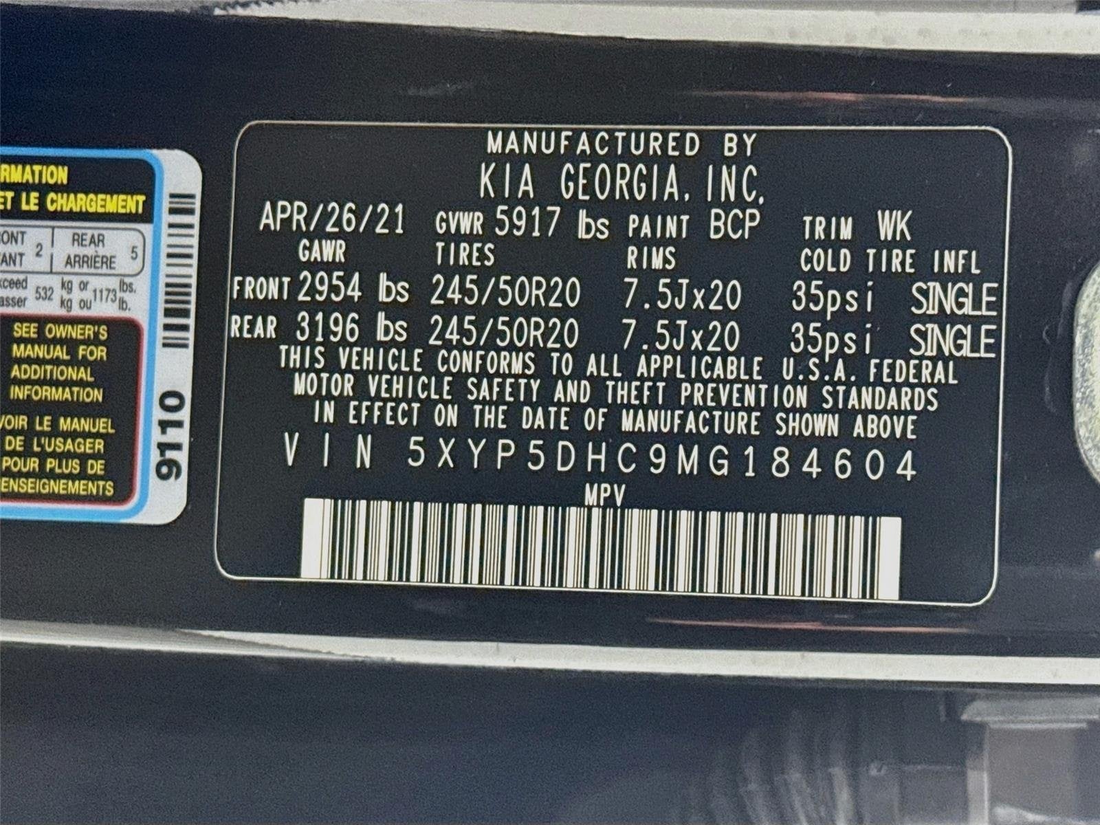 2021 Kia Telluride SX