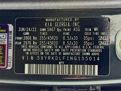 2022 Kia Sorento X-Line SX Prestige