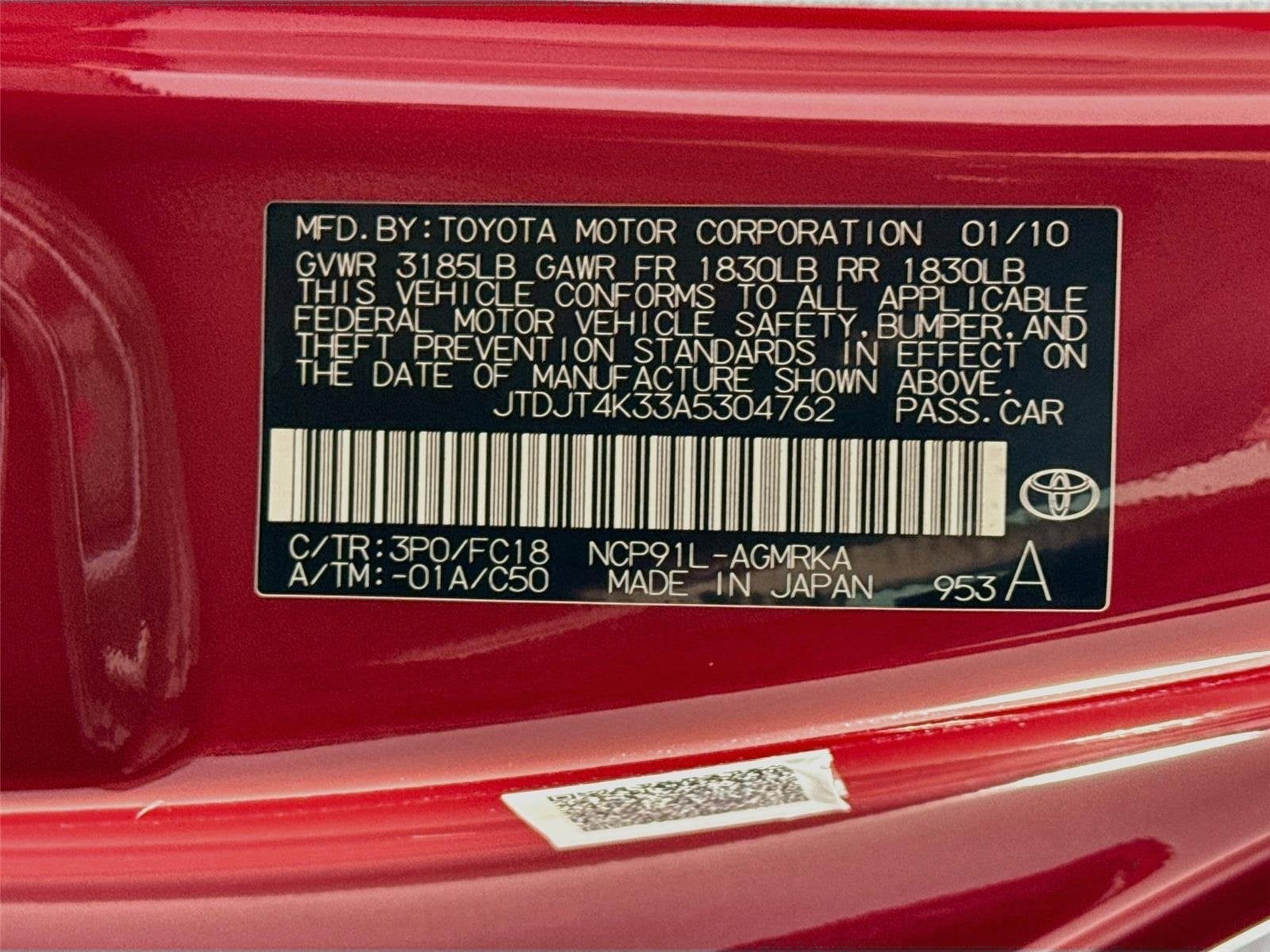 2010 Toyota Yaris Base