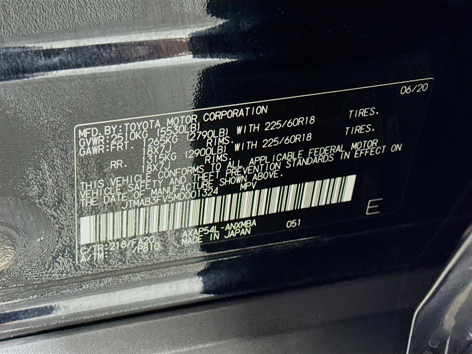 2021 Toyota RAV4 Prime SE