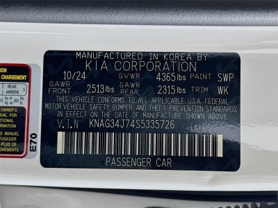 2025 Kia K5 EX