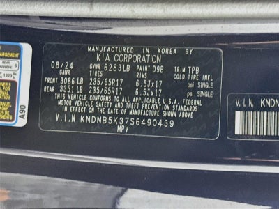 2025 Kia Carnival LXS