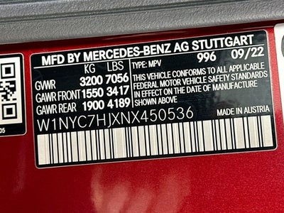 2022 Mercedes-Benz G-Class G 63 AMG®
