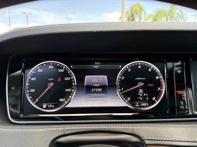2015 Mercedes-Benz S-Class S 550