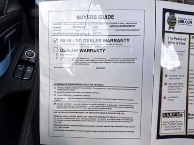 2023 Porsche 718 Cayman GT4 RS