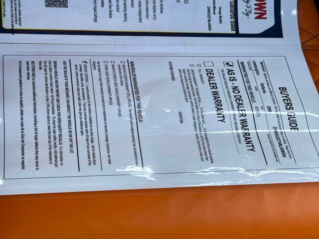 2008 Lamborghini Gallardo Base