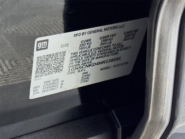 2022 Chevrolet Tahoe LT